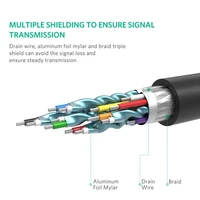 Kabel UGREEN DP na HDMI (muški na muški), 3m, vrećica