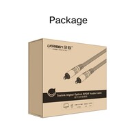 Kabel UGREEN Toslink optički, opleteni, 3m, kutija