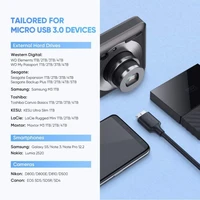 Kabel UGREEN USB-C na Micro-B, 1m, vrećica