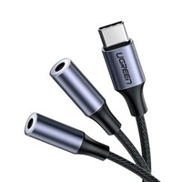 Kabel UGREEN USB-C na audio 3,5mm, 2x 25cm, vrećica