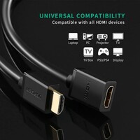 Kabel UGREEN HDMI v1.4, produžni, 2m, vrećica