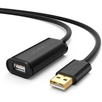 Kabel UGREEN USB 2.0 Active produžni, 10m, kutija, s pojačalom signala