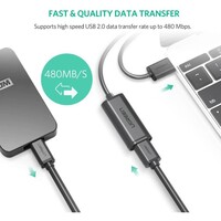 Kabel UGREEN USB 2.0 Active produžni, 10m, kutija, s pojačalom signala