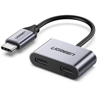 Adapter UGREEN USB-C 2u1 na dual USB-C, kutija