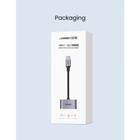 Adapter UGREEN USB-C 2u1 na dual USB-C, kutija