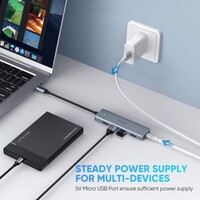 Hub UGREEN USB-C, 4 priključka, kutija