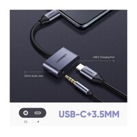 Adapter UGREEN USB-C na 3,5mm + USB-C Hub, kutija