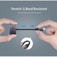 Adapter UGREEN USB-C na 3,5mm + USB-C Hub, kutija