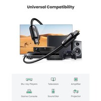 Kabel UGREEN Toslink optički, 1,5m, vrećica