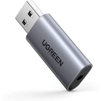 Zvučna kartica UGREEN USB vanjska, USB na 3,5mm audio, kutija