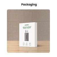 Zvučna kartica UGREEN USB vanjska, USB na 3,5mm audio, kutija