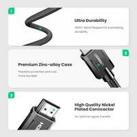 Kabel UGREEN HDMI 2.1 Ultra 8K, 3m, kutija