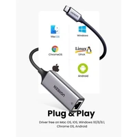 Mrežna kartica UGREEN USB-C, 10/100/1000, kutija