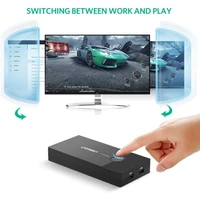 Prekidač UGREEN VGA 2x1 KVM, kutija