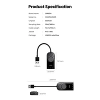 Zvučna kartica UGREEN USB vanjska, kutija