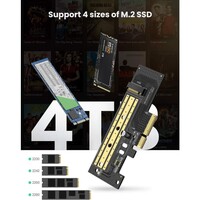 Adapter UGREEN M.2 PCIe NVME na PCIe 3.0 x4/x8/x16, kutija