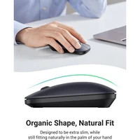 Miš UGREEN bežični, tih, tanak, lagan, 2.4GHz, 400DPI, kutija, crni