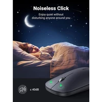 Miš UGREEN bežični, tih, tanak, lagan, 2.4GHz, 400DPI, kutija, crni