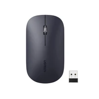 Miš UGREEN bežični, tih, tanak, lagan, 2.4GHz, 400DPI, kutija, crni