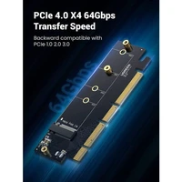 Adapter UGREEN M.2 PCIe NVME M-Key na PCIe 4.0 x16 s hladnjakom, kutija