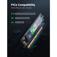 Adapter UGREEN M.2 PCIe NVME M-Key na PCIe 4.0 x16 s hladnjakom, kutija