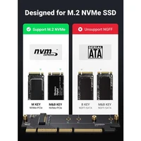 Adapter UGREEN M.2 PCIe NVME M-Key na PCIe 4.0 x16 s hladnjakom, kutija