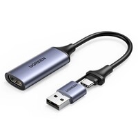 Adapter UGREEN HDMI 1080p na USB-C/A, video capture, kutija
