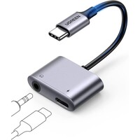 Adapter UGREEN USB-C na 3,5mm + 2u1 punjenje