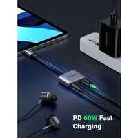 Adapter UGREEN USB-C na 3,5mm + 2u1 punjenje