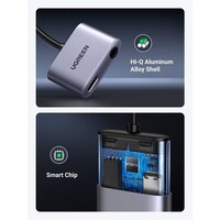 Adapter UGREEN USB-C na 3,5mm + 2u1 punjenje