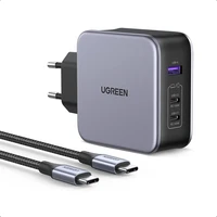 Punjač UGREEN Nexode 140W, 3 porta, USB-C, PD 3.1, GaN