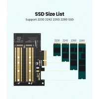 Kartica UGREEN 70504 M.2 NVME na PCI-E 3.0, s podrškom za M.2 SATA
