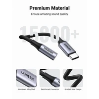 Adapter UGREEN USB-C na 3,5mm audio, za iPad Pro, Samsung