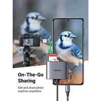 Čitač kartica UGREEN 3u1, USB-C