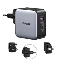 Punjač UGREEN Nexode 65W, USB-A + USB-C, GaN II, PD 3.0