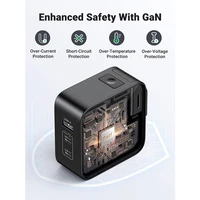 Punjač UGREEN Nexode 65W, USB-A + USB-C, GaN II, PD 3.0