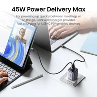 Punjač UGREEN Nexode 45W, USB-C, PD 3.0, GaN II