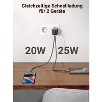 Punjač UGREEN Nexode 45W, USB-C, PD 3.0, GaN II