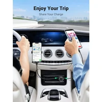 Punjač UGREEN za automobil, 2x USB-C, QC 3.0, 40W, kutija
