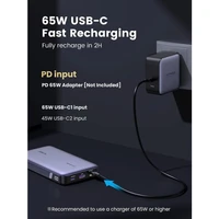 Baterija UGREEN prijenosna, 145W, 25.000mAh, 3 porta za laptop