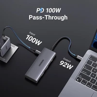 Hub UGREEN USB-C 7u1 (10Gbps USB 3.2, 4K@30Hz HDMI)