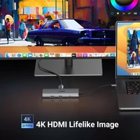 Hub UGREEN USB-C 7u1 (10Gbps USB 3.2, 4K@30Hz HDMI)