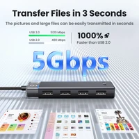 Hub UGREEN USB 3.0 s 4 priključka, 5Gbps
