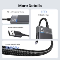 Hub UGREEN USB 3.0 s 4 priključka, 5Gbps