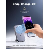 Baterija UGREEN magnetska s preklopnim stalkom, 10.000mAh, PD 20W