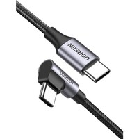 Kabel UGREEN USB-C kutni na USB-C kutni, 60W, 3m