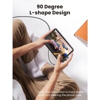 Kabel UGREEN USB-C kutni, 60W, 1m