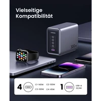 Punjač UGREEN Nexode 300W GaN II, 5-portni, kutija