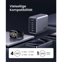 Punjač UGREEN Nexode 300W GaN II, 5-portni, kutija
