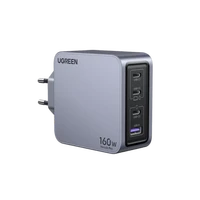 Punjač UGREEN Nexode Pro 160W GaN, 4 porta, s uključenim kabelom USB-C 240W, 1,5m